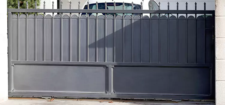 Metal Driveway Gate Installation Atascocita